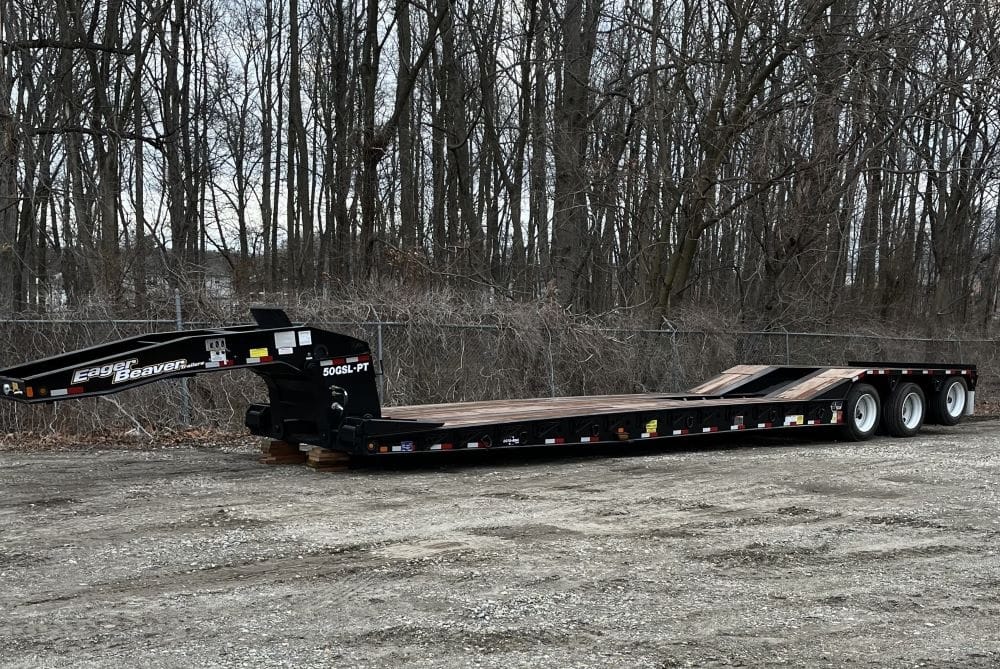 Eager Beaver 24′ Flat Deck Gooseneck Trailer – 58249