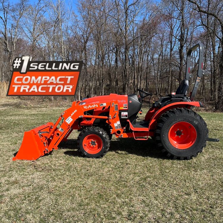 KUBOTA LX3520HSD 4WD COMPACT TRACTOR w/ Front End Loader – 55134