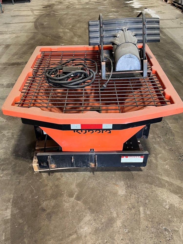 Used Kubota V4405 Cargo Box Salt Spreader  32028