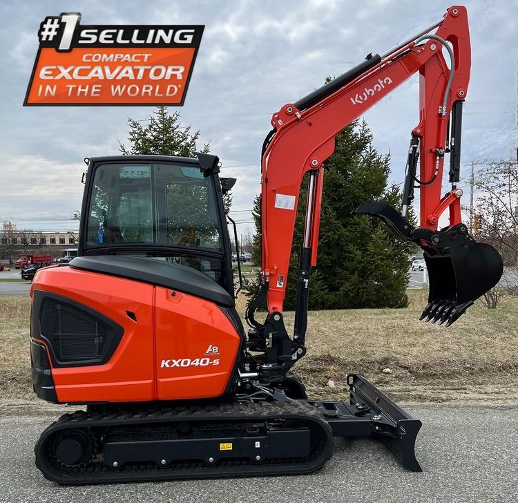 Kubota KX040-5R3A Compact Excavator – 56495